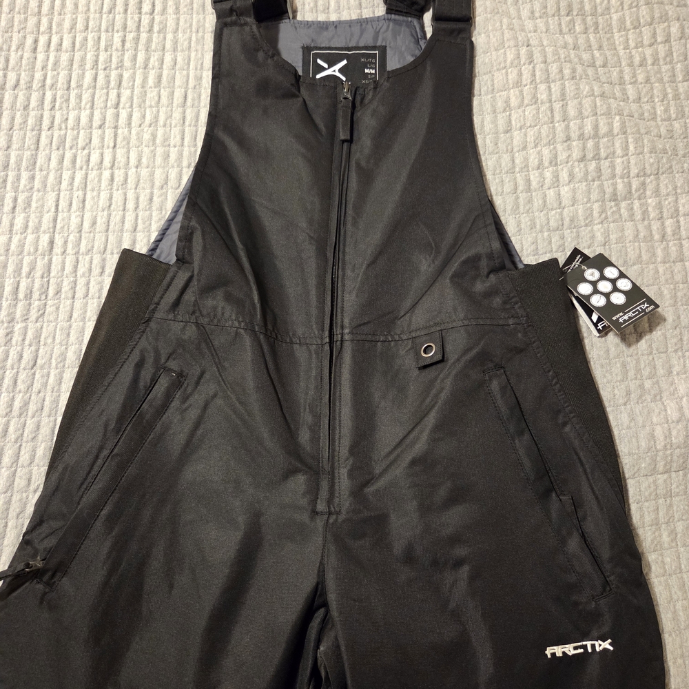 Arctix Black Snow Bib Overalls
